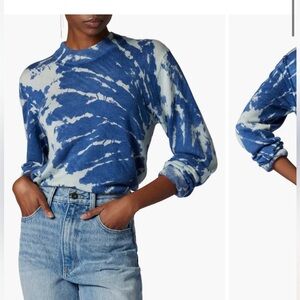 Equipment Agathe Mock Neck Sweater in Bright Blue Multi - Size XS
Equipment NWOT